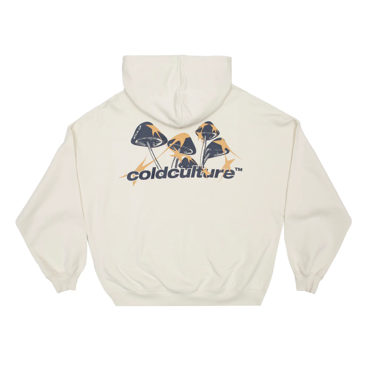 Mushrooms Hoodie Ivory White Mushrooms Hoodie Ivory White