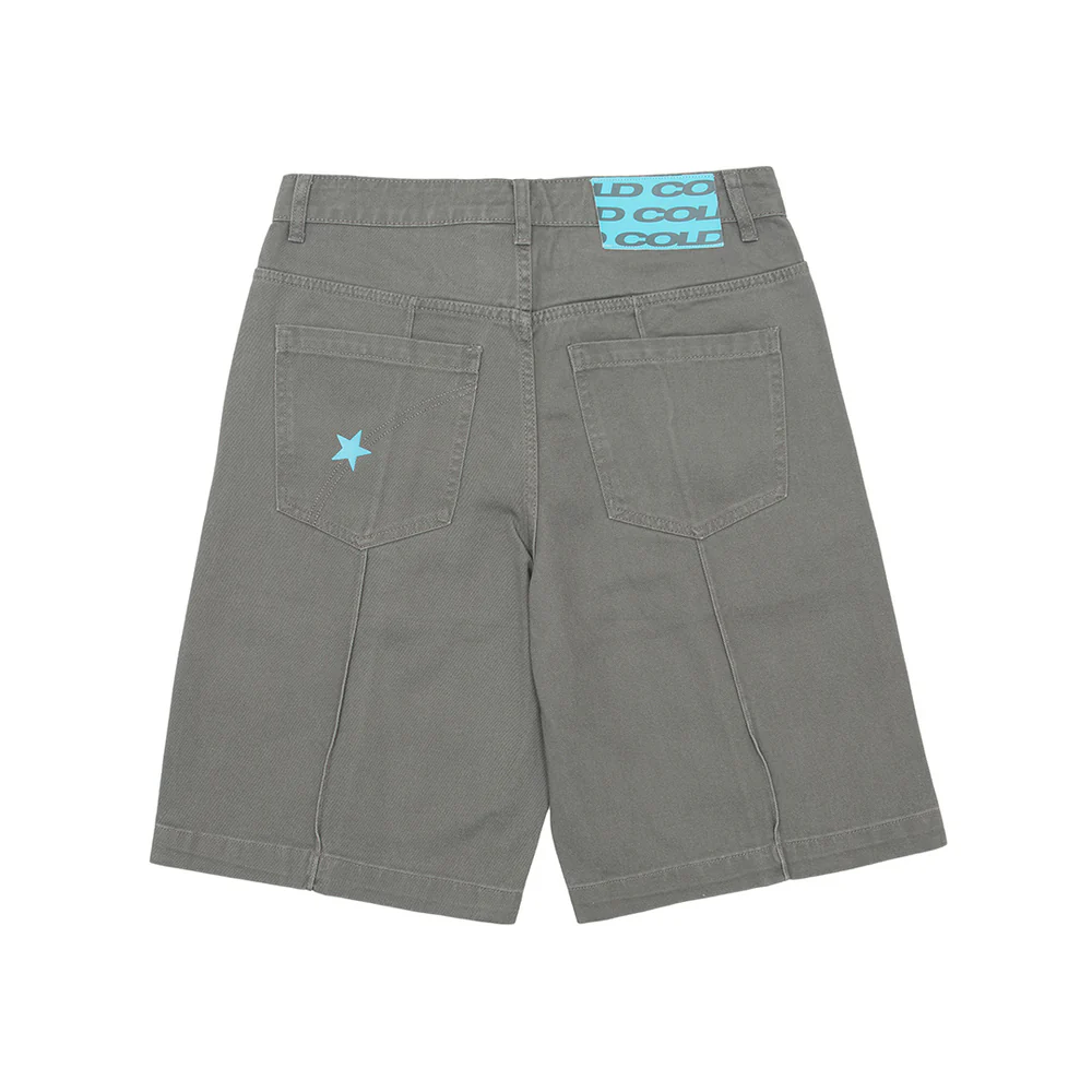 PINTUCK V2 SHORTS DUST GREY TWILL PINTUCK V2 SHORTS DUST GREY TWILL