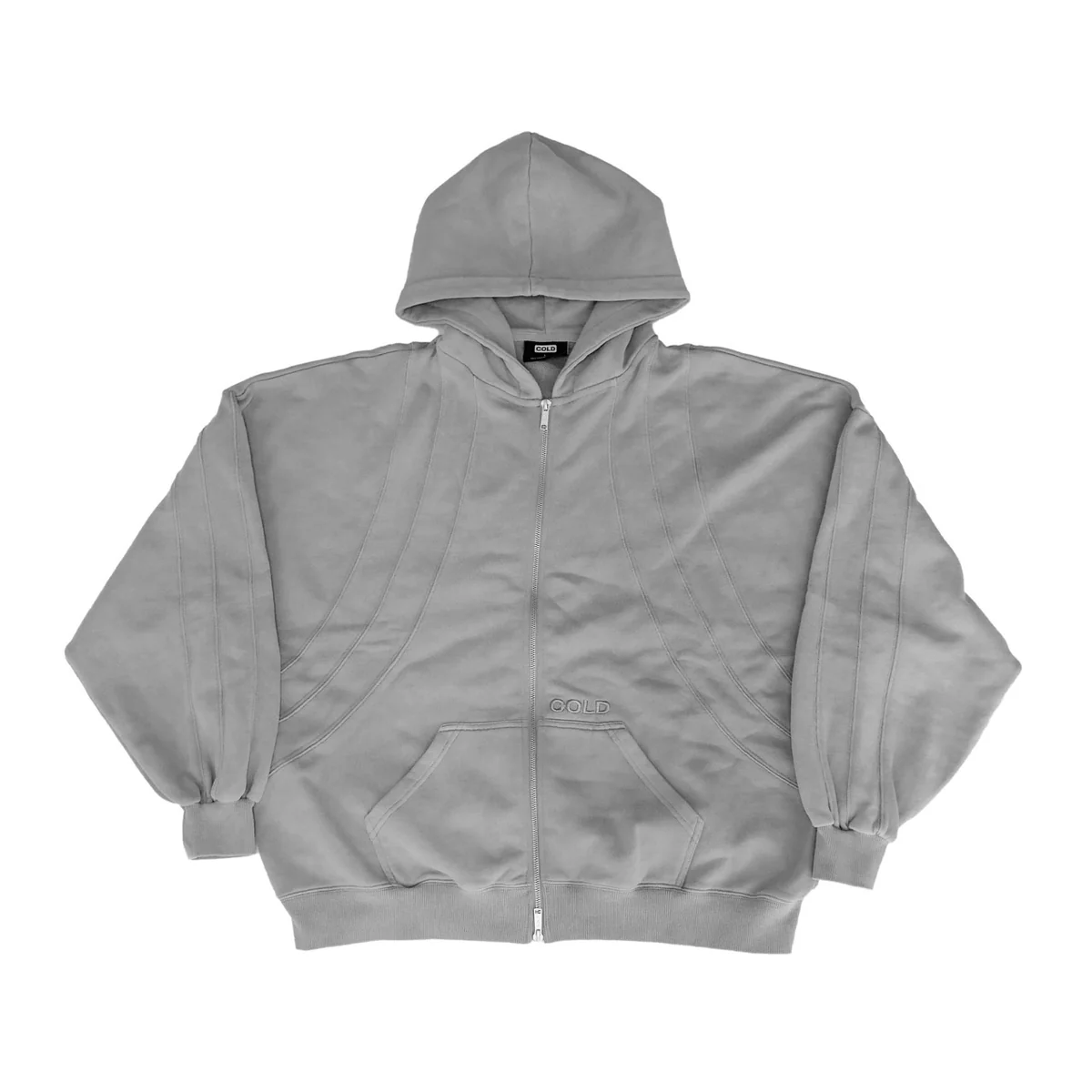 Pitlane Zip Hoodie Washed Grey Pitlane Zip Hoodie Washed Grey