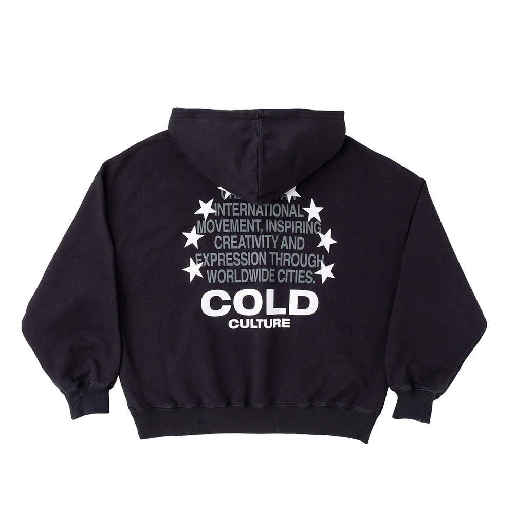 Stars Circle Hoodie Brown Stars Circle Hoodie Brown